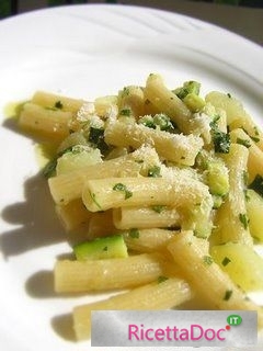 Pasta con le zucchine