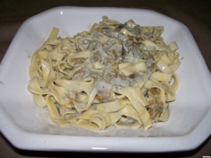 fettuccine-carciofi-gorgonzola