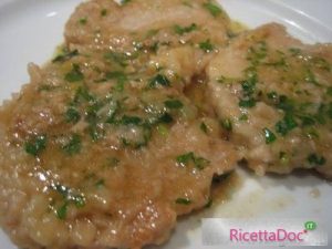 scaloppine al vino