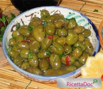 Ricetta Conserve Olive verdi schiacciate