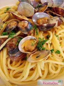 spaghetti con le vongole