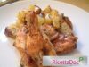 Pollo al forno con patate