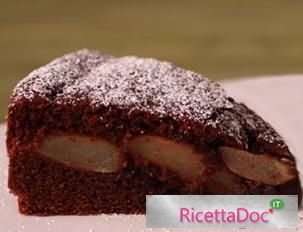 torta cioccolato pere