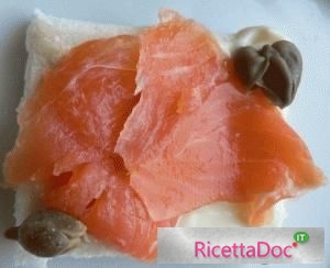 tartine al salmone