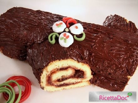 Tronchetto Di Natale Tiramisu.Tronchetto Di Natale Ricettadoc It