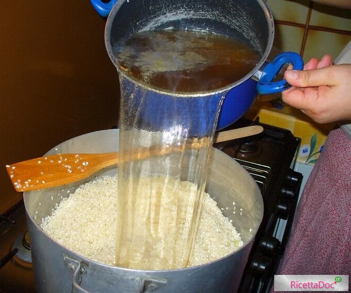 Arancini di riso Brodo Vegetale