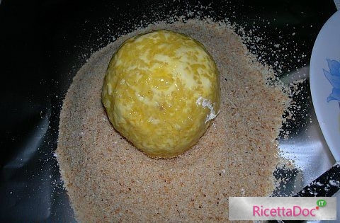 Arancini di riso passati nel pangrattato