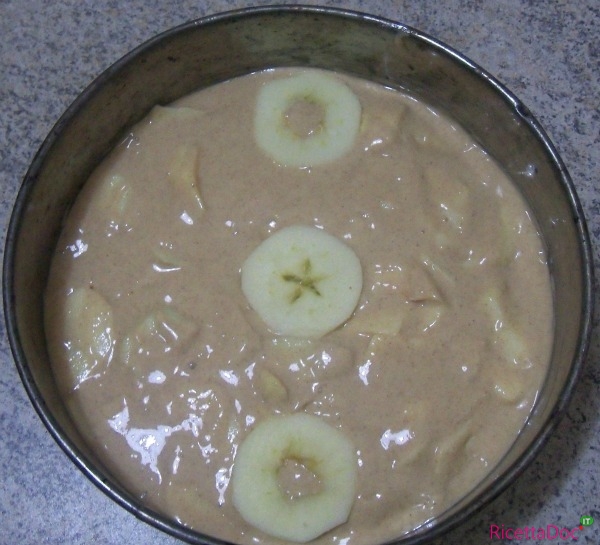 preparazione torta di mele