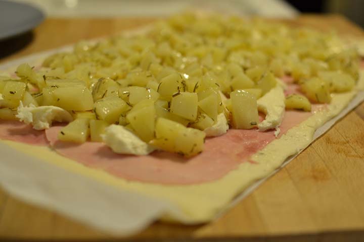 Preparazione Ricetta Rotolo-7