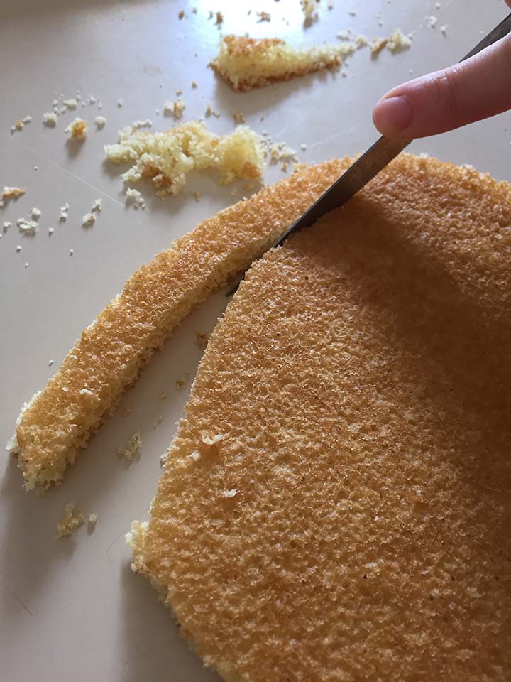 Torta con ricotta e crema pasticcera