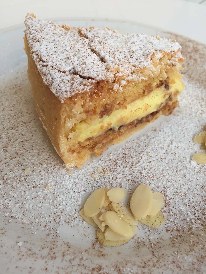 Torta ricotta e crema pasticcera