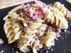 Pasta speck e panna