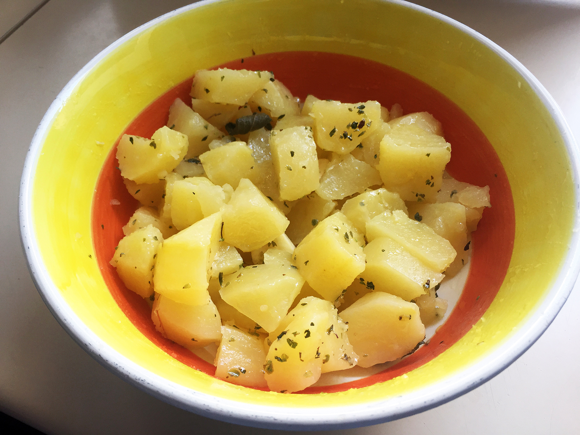 INSALATA DI PATATE - RicettaDoc.it